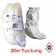 20er Packung Überziehschuhe weiss, 3M Typ 450